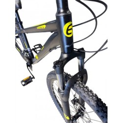 Ποδήλατο MTB Energy Enigma 27,5" Disc Alloy Μαύρο Νύχτας  και Κίτρινο Ματ με Lock Out