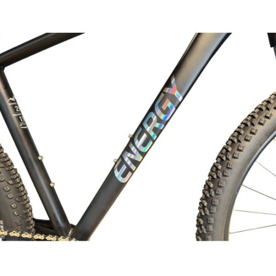 Ποδήλατο MTB Energy Enigma 29" Race 2026 - Μαύρο Ματ Rainbow