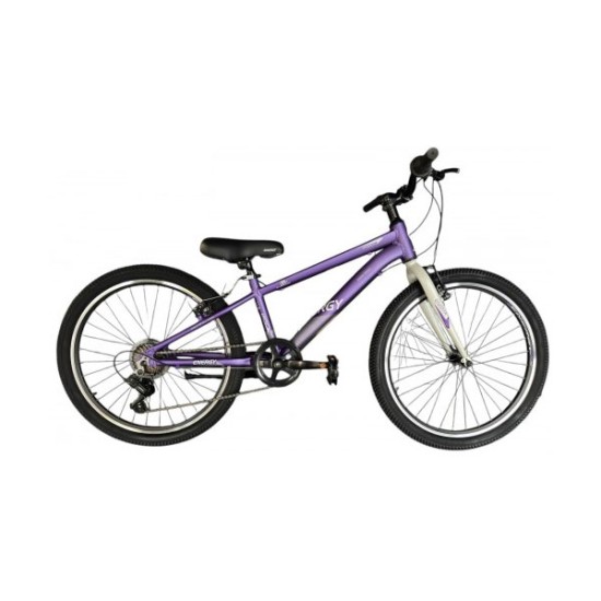 Ποδήλατο Παιδικό MTB Energy Enigma 24" V Brake Σκούρο Λιλά