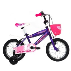 Ποδήλατο Παιδικό Alpina Beleno VB 14 Μωβ