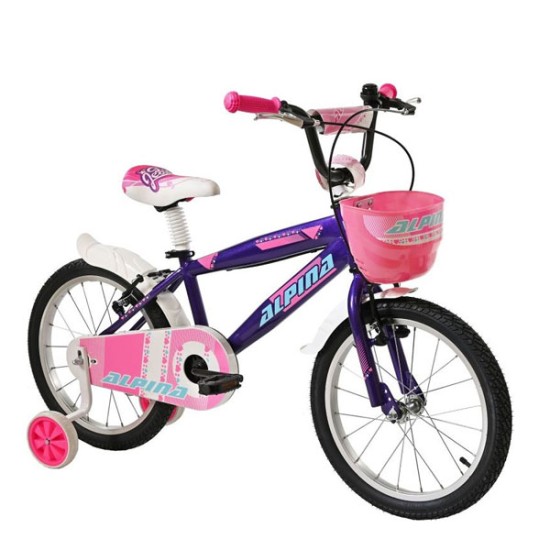 Ποδήλατο Παιδικό Alpina Beleno VB 18 Μωβ