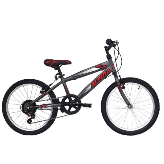 Ποδήλατο Παιδικό Alpina Alpha MTB 20x11 Ανθρακί