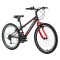 Ποδήλατο Παιδικό Trail 40E 24x11 ΜΤΒ 21Τ Μαύρο Κόκκινο