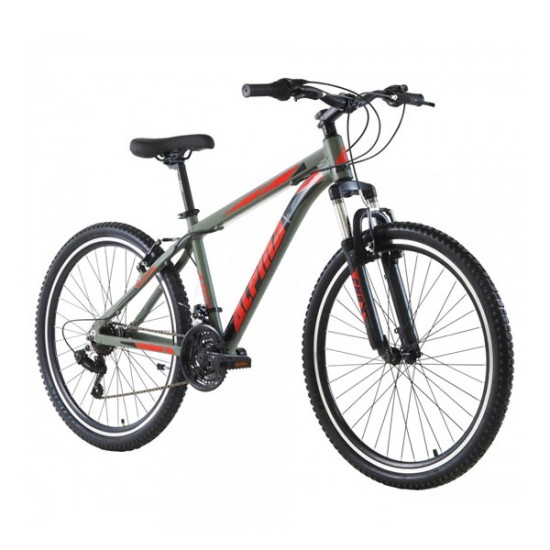 Ποδήλατο Παιδικό Alpina MTB alloy 24''x14 21Τ S Γκρι-Κόκκινο