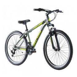 Ποδήλατο Παιδικό Alpina MTB alloy 24''x14 21Τ S Γκρι-Λάιμ