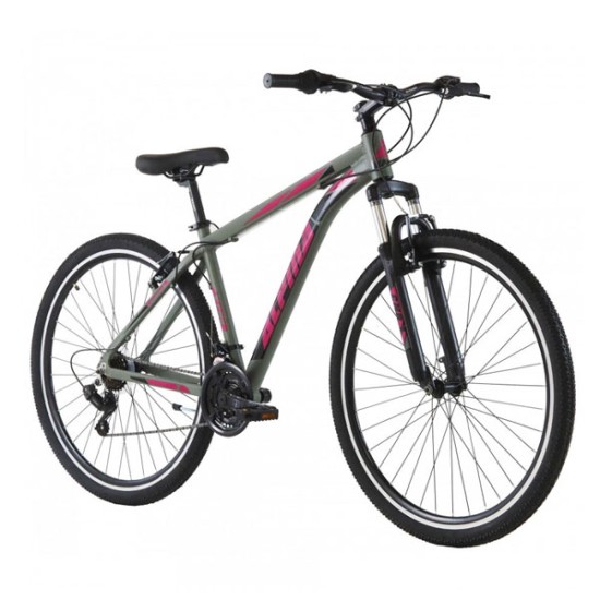 Ποδήλατο Παιδικό Alpina MTB alloy 24''x14 21Τ S Γκρι-Ροζ