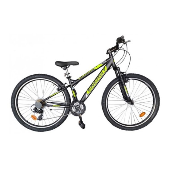 Ποδήλατο Παιδικό Energy Galaxy 26" Μαύρο Κίτρινο Matt