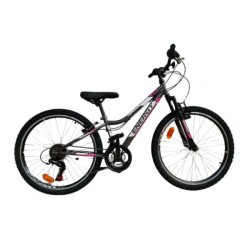 Ποδήλατο Παιδικό Energy Galaxy 26" Γυναικείο Ανθρακο-γκρι/Ροζ Matt