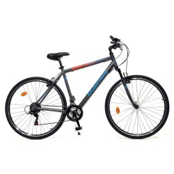 Ποδήλατο Matrix 28" 2021 Γκρι Ποδήλατο Trekking με 21 Ταχύτητες